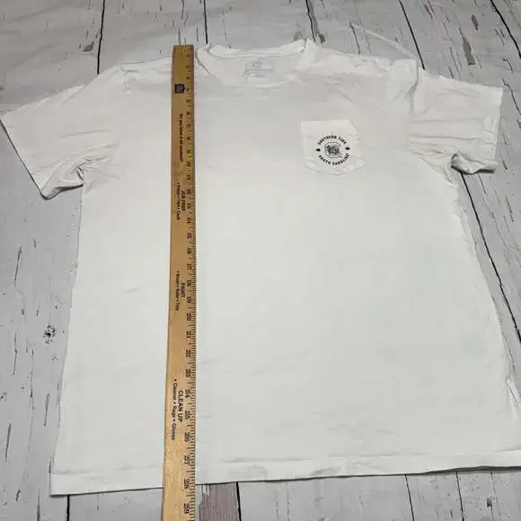 Southern Tide University of South Carolina Gamecock Flag Boats Pocket T-Shirt - Picture 8 of 10